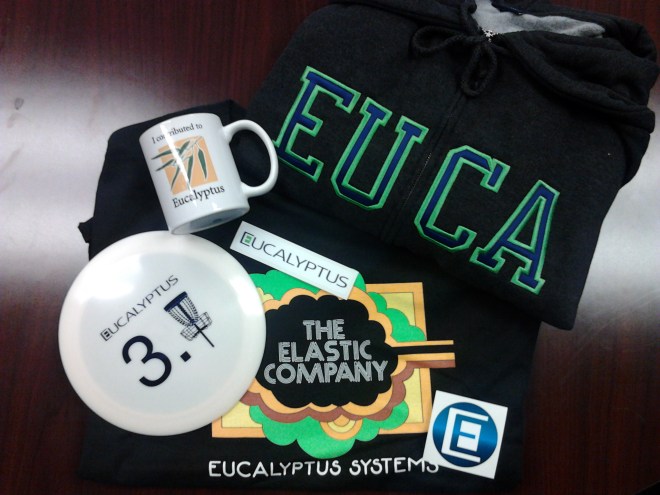 Eucalyptus Hoodie, Shirt, Coffee Mug, Frisbee, and Stickers