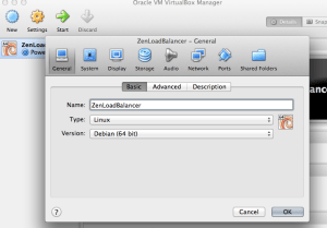 ZenLoadBalancer - Basic Configuration GUI