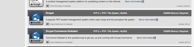 App Store - Drupal Application